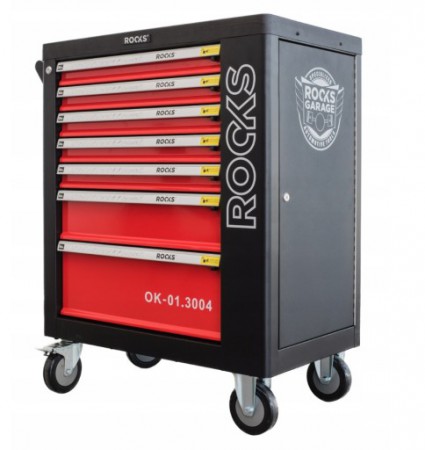 Rooks 7 fiókos 232 részes szerszámoskocsi OK013004